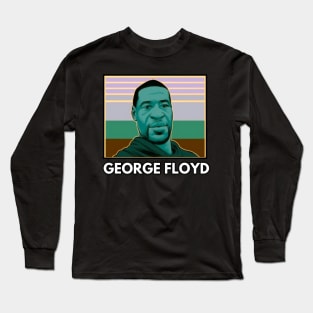 George Floyd I Can't Breathe. Long Sleeve T-Shirt